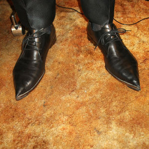 Dolce & Gabbana, Pointed Toe Oxford Black SZ 11,44